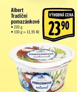 Tradiční pomazánkové Albert