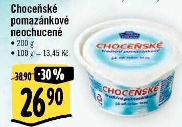Tradiční pomazánkové Choceňské