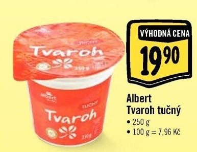 Tvaroh tučný Albert