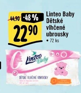 Vlhčené ubrousky dětské Linteo Baby