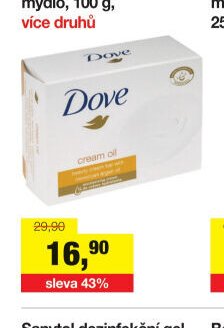 Dove, toaletní mýdlo, 100 g, více druhů
