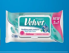Velvet, vlhčený toaletní papír, 42 ks, více druhů