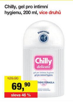 Intimní gel Intima Chilly