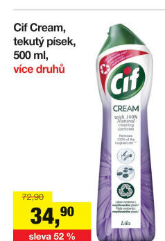 Krémový čistič Cif Cream