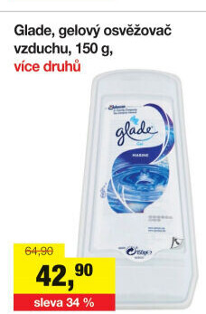 Osvěžovač vzduchu gel Glade by Brise