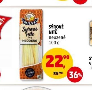 Sýrové nitě neuzené