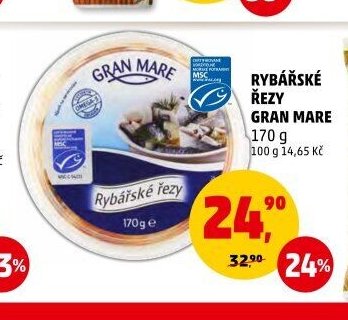 Rybářské řezy Gran Mare