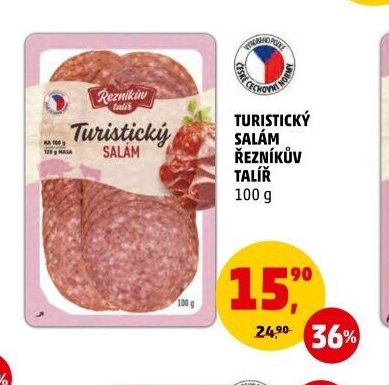 TURISTICKÝ SALÁM ŘEZNÍKŮV TALÍŘ