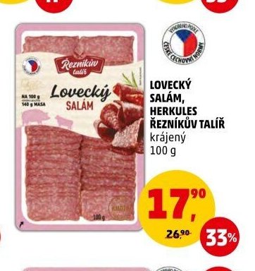 LOVECKÝ SALÁM, HERKULES ŘEZNÍKŮV TALÍŘ