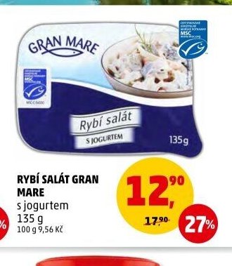 RYBÍ SALÁT GRAN MARE s jogurtem