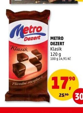 Metro dezert Klasik