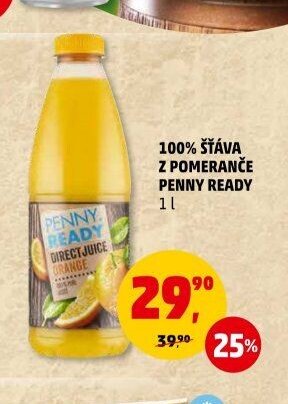 100% ŠŤÁVA Z POMERANČE PENNY READY