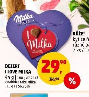 Dezert I Love Milka 44 g
