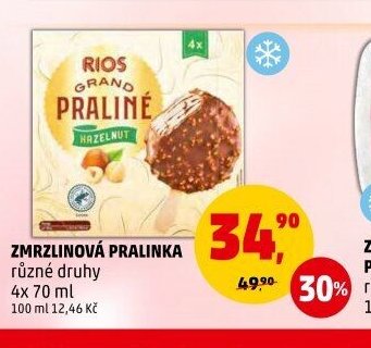 Zmrzlinová pralinka 4x 70 ml