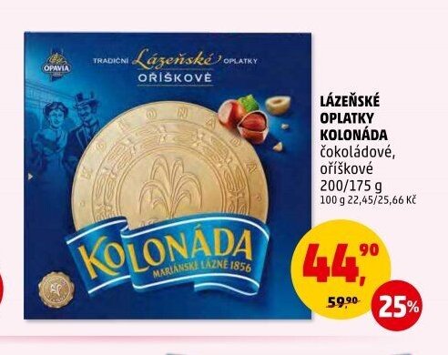 LÁZEŇSKÉ OPLATKY KOLONÁDA