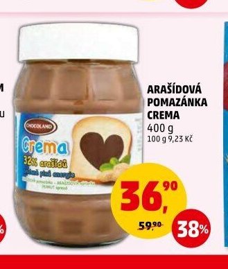 ARAŠÍDOVÁ POMAZÁNKA CREMA