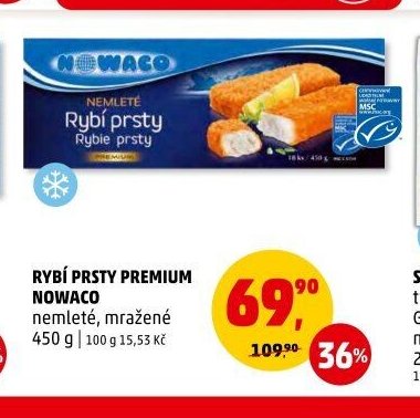Rybí prsty Premium Nowaco