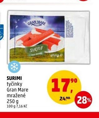 Surimi tyčinky Gran Mare mražené