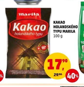 KAKAO HOLANDSKÉHO TYPU MARILA