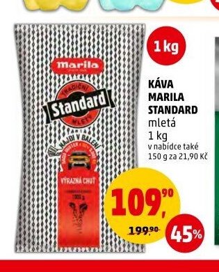 KÁVA MARILA STANDARD