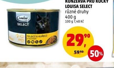 KONZERVA PRO KOČKY LOUISA SELECT