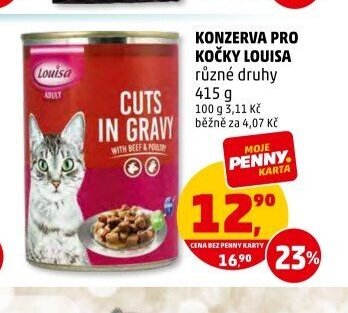 KONZERVA PRO KOČKY LOUISA