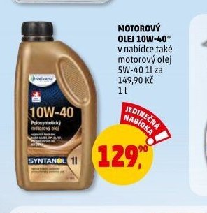 MOTOROVÝ OLEJ 10W-40