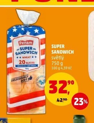 Super Sandwich světlý
