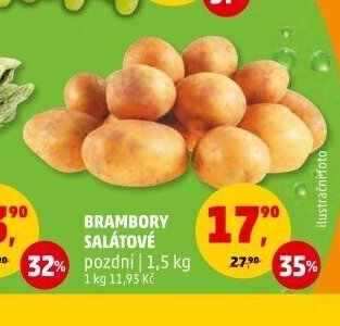 Brambory salátové