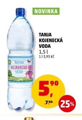 Tanja kojenecká voda