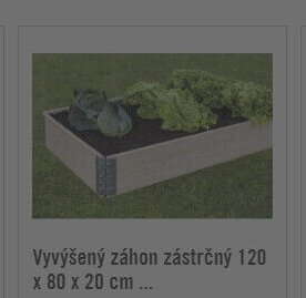 Vyvýšený záhon zástrčný 120 x 80 x 20 cm - Hornbach akcniletaky.com
