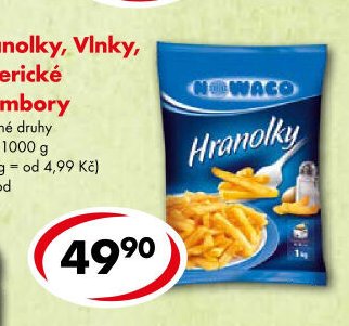 Hranolky, Vlnky, Americké brambory