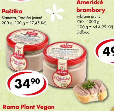 Paštika (Slámova, Tradiční jemná)
