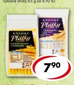 Křehké plátky vybrané druhy