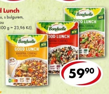 Good Lunch s quinoou, s bulgurem, se špaldou