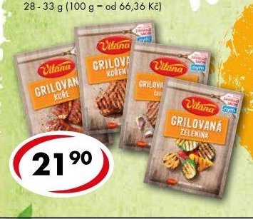 Vitana Grilovací koření vybrané druhy