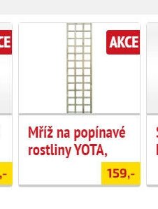 Mříž na popínavé rostliny YOTA, - UNI HOBBY akcniletaky.com