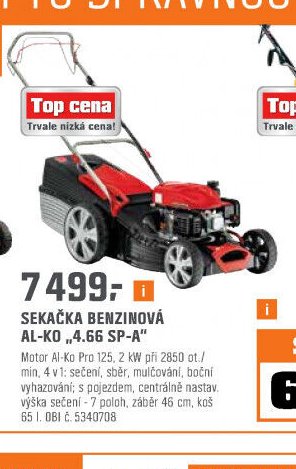 SEKAČKA BENZINOVÁ AL-KO 4.66 SP-A