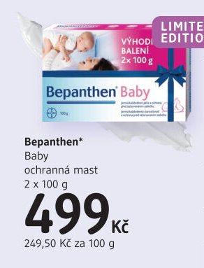 Bepanthen Baby ochranná mast 2 x 100 g