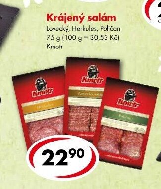 Krájený salám