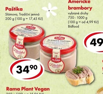 Paštika Slámova