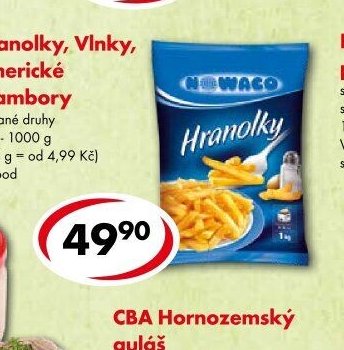 Hranolky, Vlnky, Americké brambory