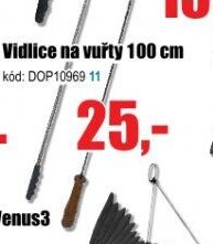 Vidlice na vuřty 100 cm
