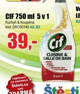 CIF 750 ml 5 v 1