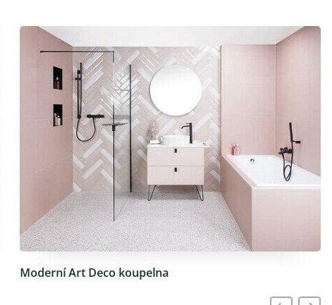 Moderní Art Deco koupelna - Siko Koupelny & Kuchyně akcniletaky.com
