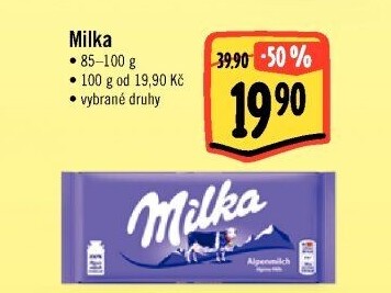 Čokoláda Milka