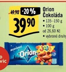 Čokoláda Orion