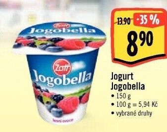 Jogurt Jogobella Zott