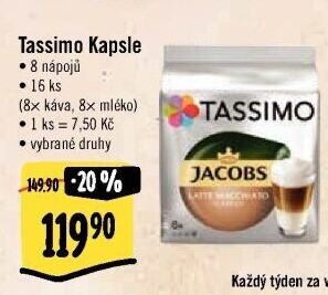 Kapsle Tassimo Jacobs