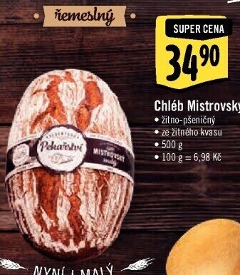 Mistrovský chléb Albert